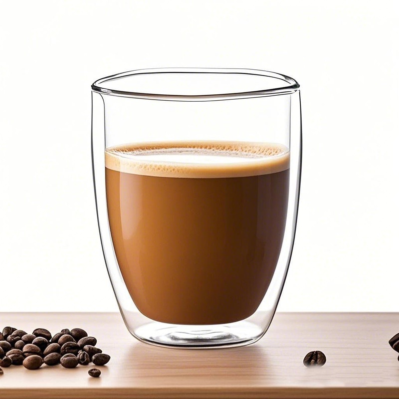 80ml 250ml Double Wall Glass Beer Drink Tea Coffee Cup – Coffee Cup and Coffee Glass Cup price
