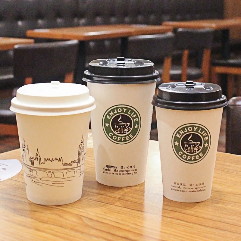 8oz Quality 16oz Hot Cups Wholesale Coffee 12oz Icecream Paper Cup – 12 Oz Single Paper Cup and 12oz Double Wall Paper Cup price