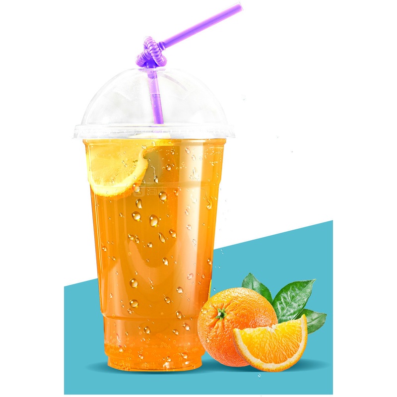 Disposable Bubble Plastic Tea Cup High Transparent Plastic Pet Cup – Bubble Tea Cups and Disposable Cup price