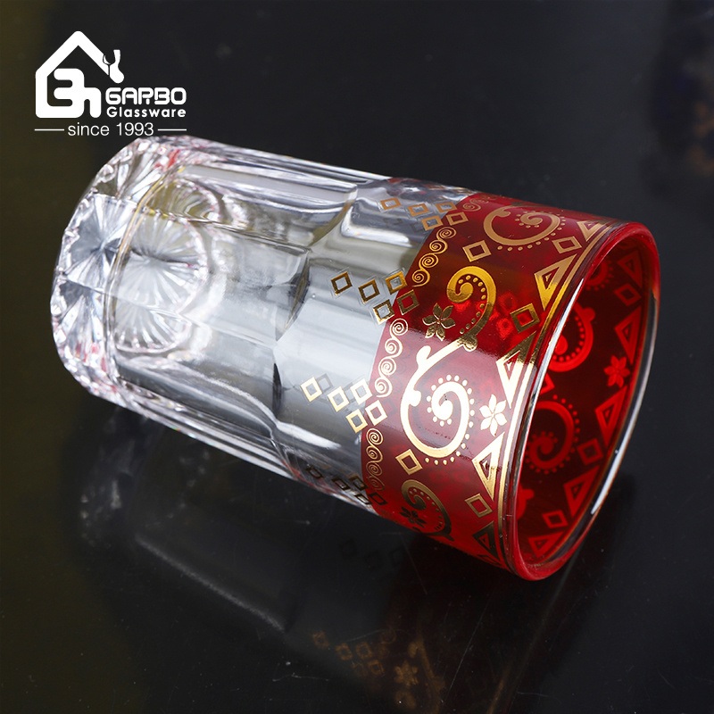 High Qulaity Luxury Glass Tumbler Wih Decal Tea Glass Water Cups China Wholesaler – Glass Tumblers and Water Tumblers price