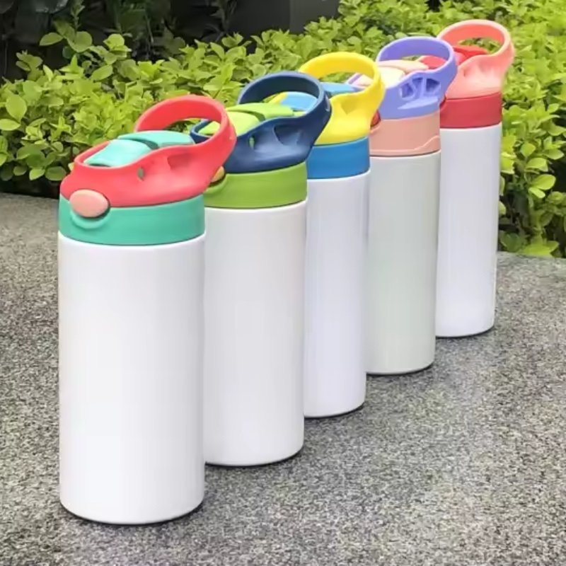 Kids Sublimation Straight Tumbler 12oz Steel Flip Top Stainless Steel Water Bottle – Water Bottle and Stainless Water Bottle price