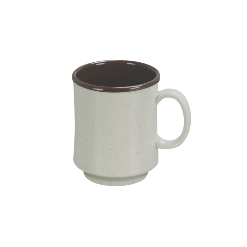 Melamine 3 Inch 8 Oz White Tea Cup Coffee Mug Unbreakable Tableware – Melamine Round Mug and Cafeteria Restaurant Kitchen Mug price