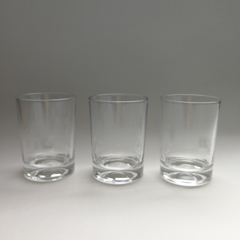 Small Champagne Swig Clear Cup Glass Custom Logo Coffee Mug – Glassware and Coffee Cup price