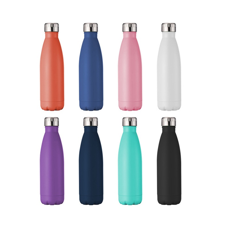 Sport Water Bottle Stainless Steel 500ml-1000ml Blank Sublimation Cola Water Bottle – Water Bottle and Stainless Steel Bottle price