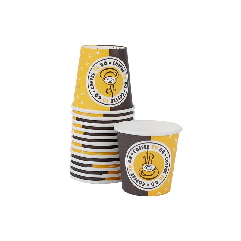 Wholesale of New Design Custom Logo Printed 8boz Different Volume Paper Tea and Coffee Cup with Lid for Hot Drinks – Coffee Cup and Disposable Cups price