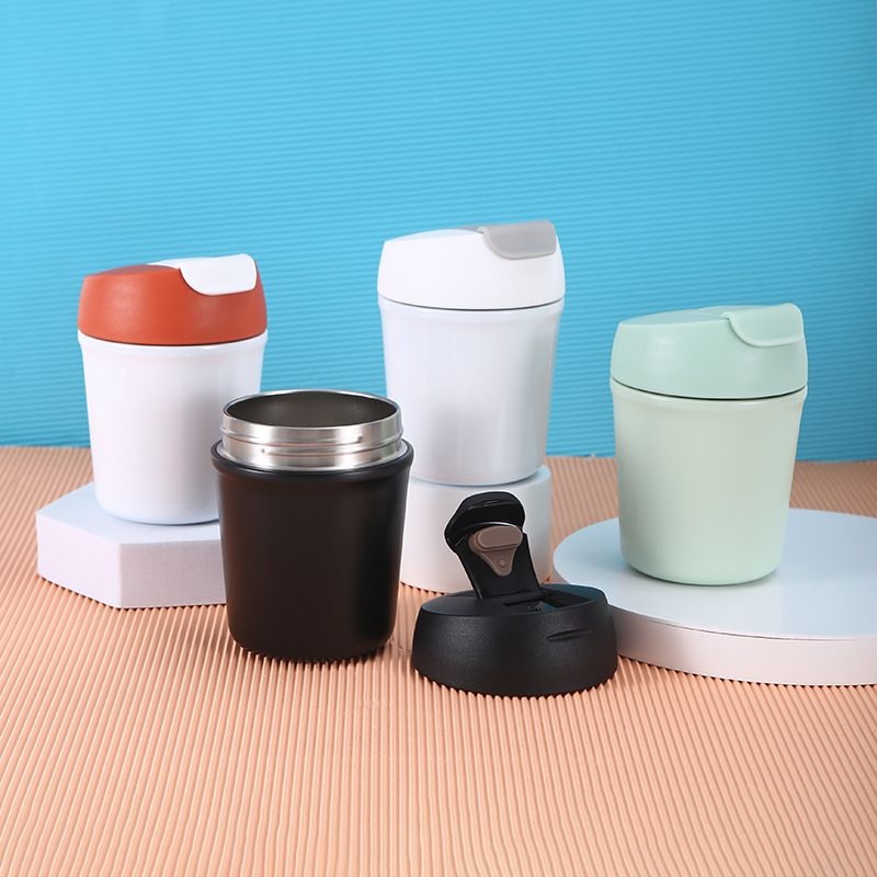 11oz 320ml Insulated Travel Coffee Mug Food Grade Stainless Steel Coffee Cup Leak Proof Small Coffee Thermal Vacuum Flask with Lid – Travel Coffee Mug and Stainless Steel Coffee Cup price