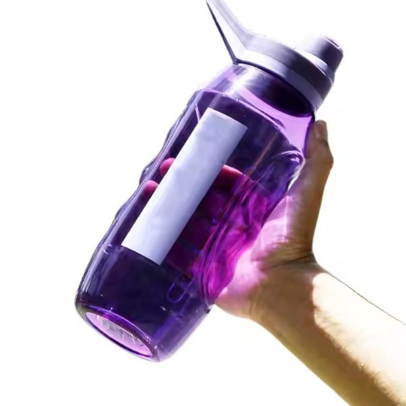 1L/1.5L Plastic Bottle Fitness Sports Water Cup Summer Large Kettle Creative Space Cup Drinking Water Bottle Factory Wholesale – Water Cup and Straw Cup price