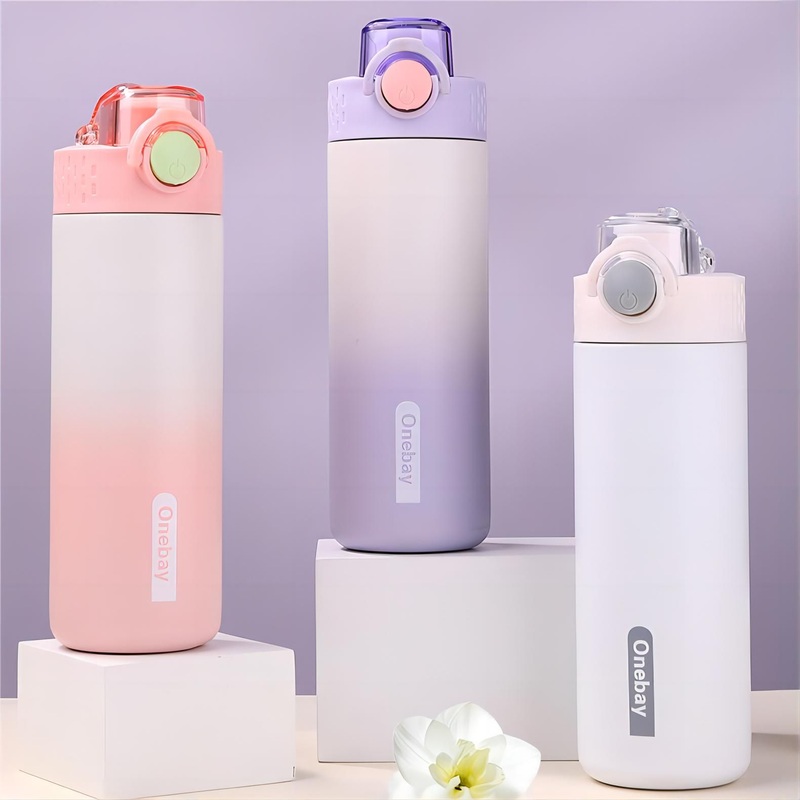304 Stainless Steel Large Capacity Minimalist Insulated Cup with Lock Buckle and Bounce – Vacuum Flask and Vacuum Cup price