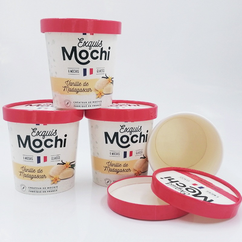 36oz Size 117*90*142mm Double PE Coated Biodegradable Soup Paper Cup – Soup Paper Cup and Disposable Paper Bowls price