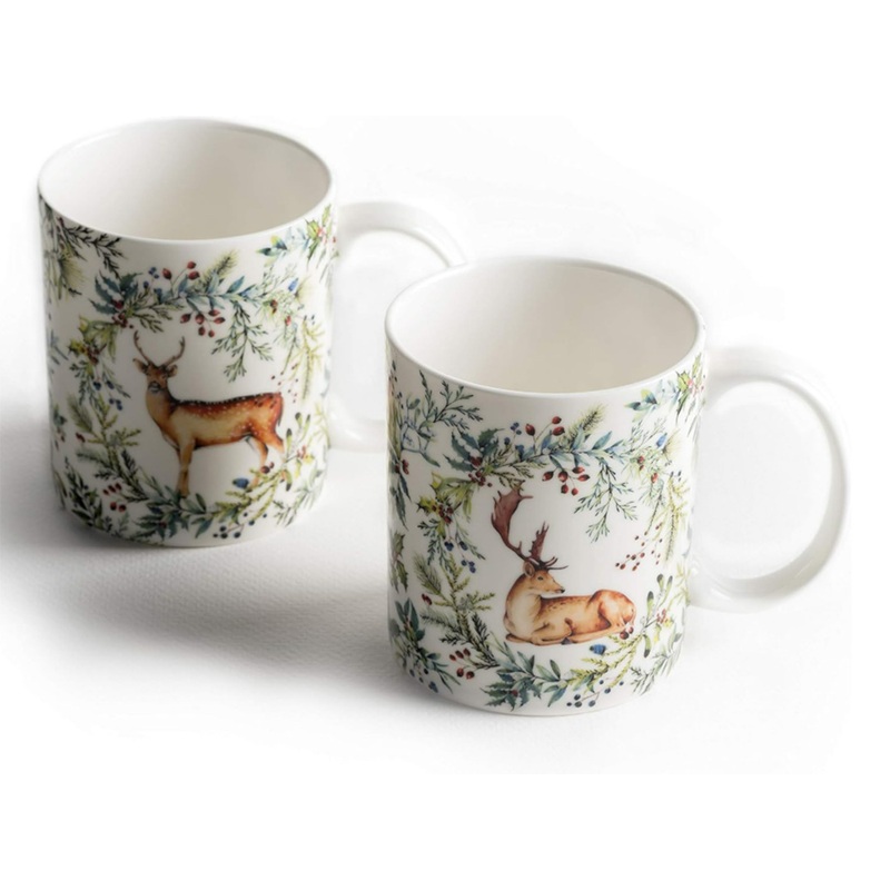 Bone China Mug Pack of Two Coffee Mug with Handles – Bone China Mugs and Coffee Mugs price