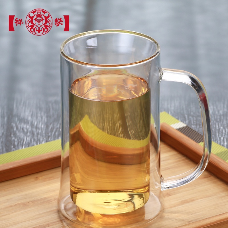 Factory High Borosilicate Double Wall Insulated Cup Upside Down Double-Layer Wall – High Borosilicate Beer Glass Cup and Beer Glass Cup price