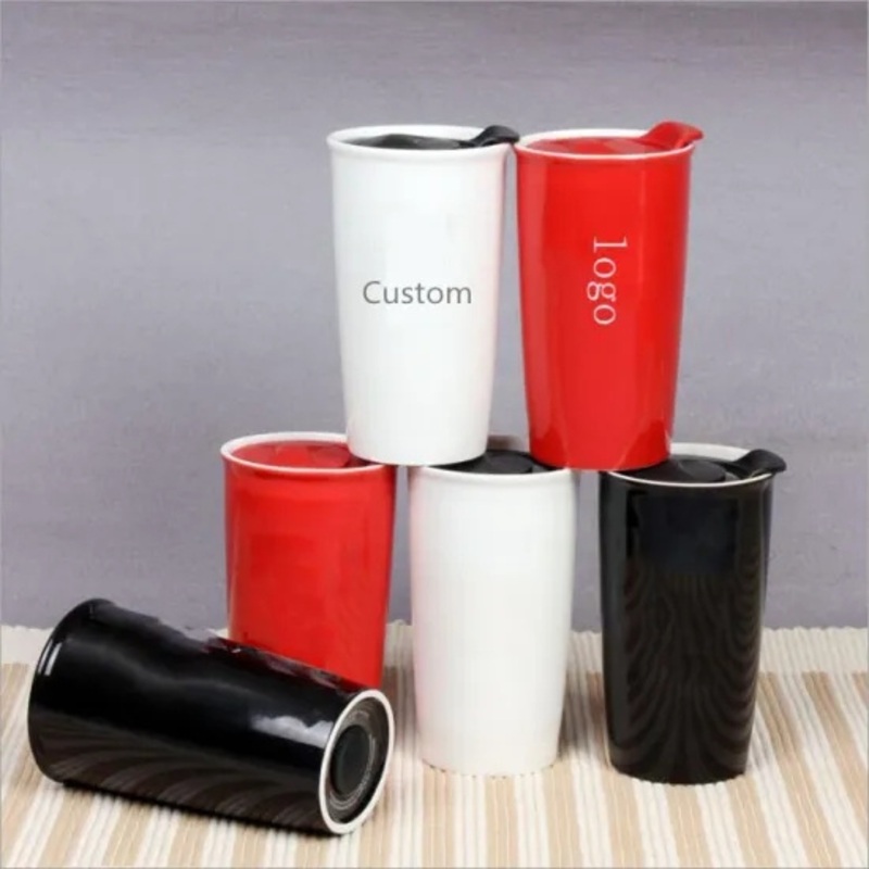 Good Price 350ml Double Wall Porcelain Ceramic Mug – Porcelain Ceramic Mug and 350ml Ceramic Mug price
