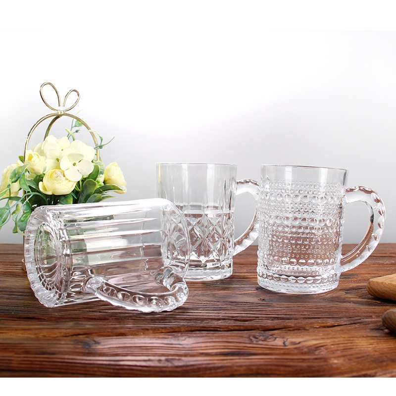 High Quality 410ml Beer Glass Mug for Home and Bar Use – Glass Mug and Beer Glass Mug price