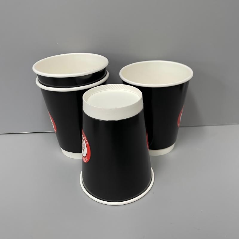Hot Sale China Manufacture Double Wall Cups 8oz 12oz 16oz White Custom Logo Coffee Paper Cups with Lid for Hot/Cold Beverage – Custom Logo Coffee Paper Cups and 8oz Paper Coffee Cups price