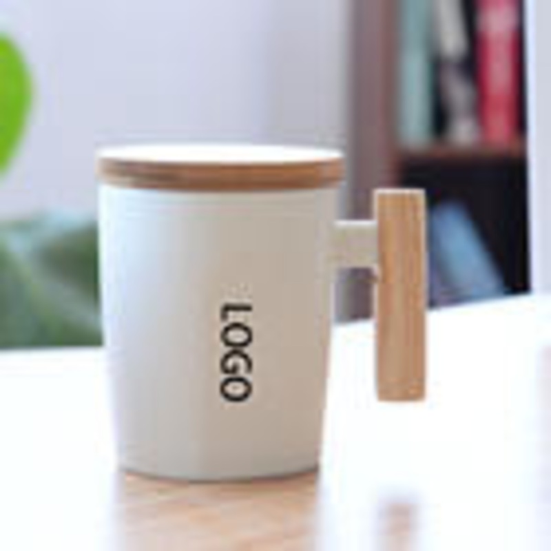 New 400ml Ceramic Coffee Mug Cup with Bamboo Handle Water Bottle – Water Bottle and Ceramic Cup price