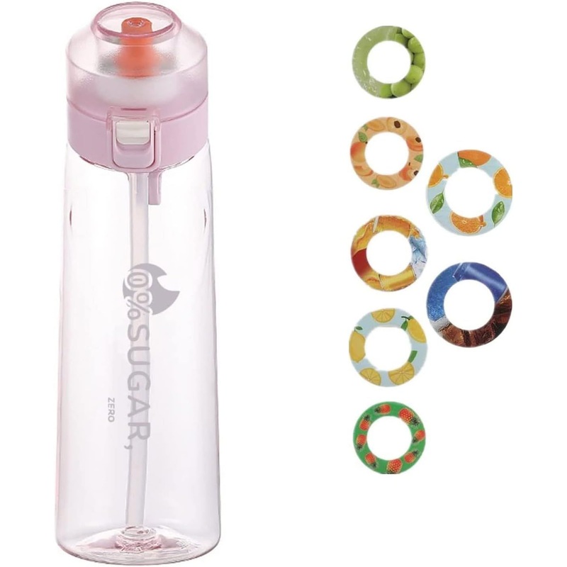 New Food Grade Airs up Flavoured Water Bottle Plastic Water Bottle with Flavor Pod – Tritan Water Bottle and Water Bottle price