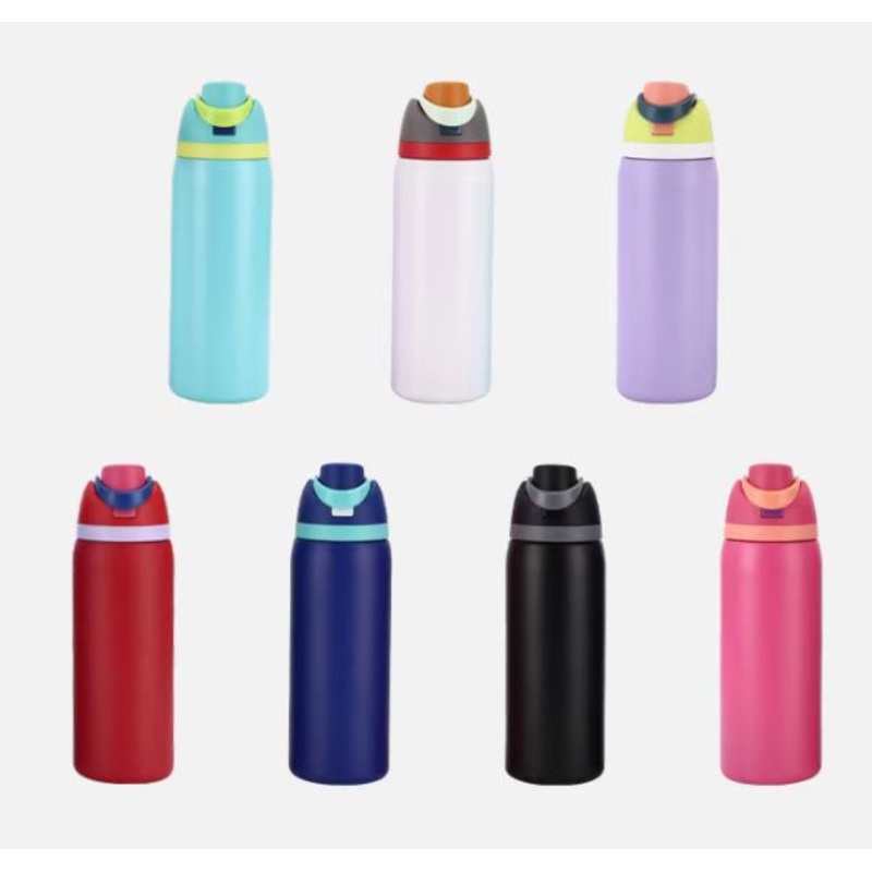 New Hot Selling Insulated 19oz 24 Oz 32 Oz BPA Free Stainless Steel Water Bottle with Straw – Stainless Steel Indulated Bottle and Cheapest Water Bottle price