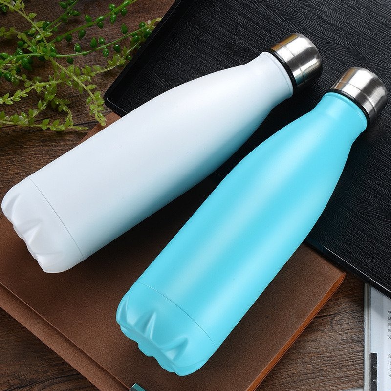 Reusable Insulated Cola Shaped Sports Water Bottle for School and Travel – Stainless Steel 18/8 and Back to School price