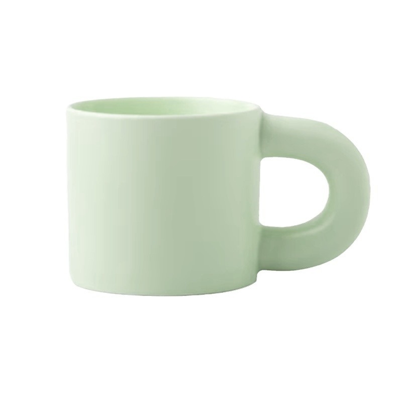 Sublimation 10oz Ceramic Coffee Mugs Customized Colored Water Drinking Porcelain Mug with Handle – Porcelain Mug and Water Drinking Mug price