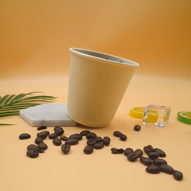 Wm485 PLA Coated 10oz Coffee Eco-Friendly Biodegradable Disposable Coffee Paper Cup Double Wall with Lids and Sleeves for Parties – Hot Cup and Paper Cup price