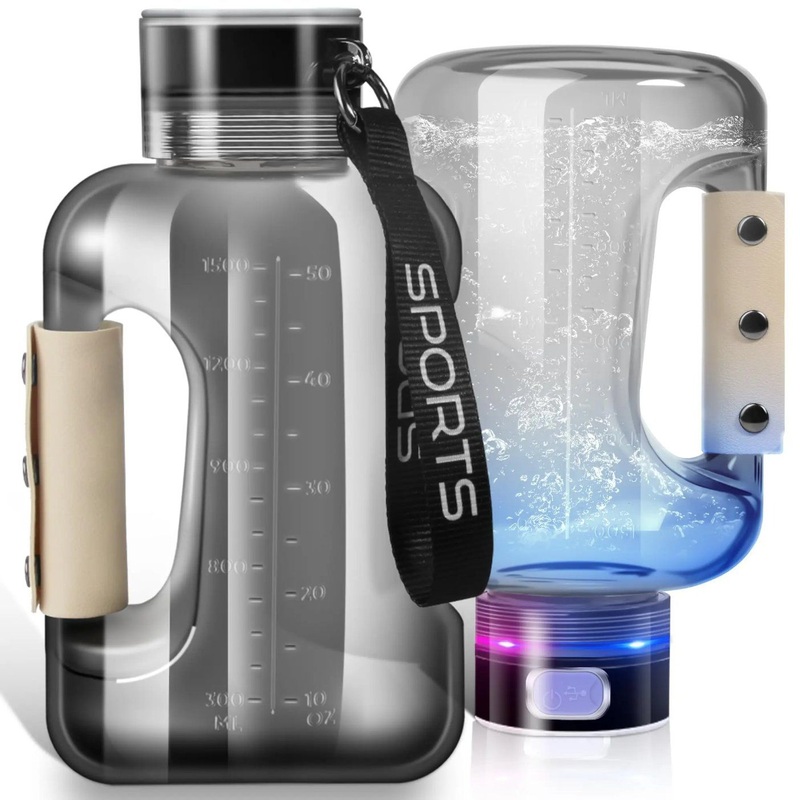 1.5L Large Capacity Hydrogen-Rich Water Generator Bottle Kettle Purifier Portable Hydrogen Water Bottle with Spe/Pem Technology – Bottle and Sport Water Bottle price