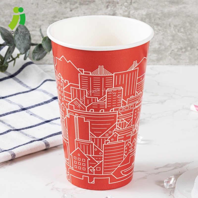 12oz Double PE Coating Paper Cups for Cold Drinks – Paper Cup and Disposable Cup price
