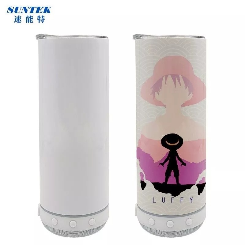 20oz Sublimation Straight Tumbler with Wireless Speaker – Straight Tumbler with Wireless Speaker and Speaker Tumbler price