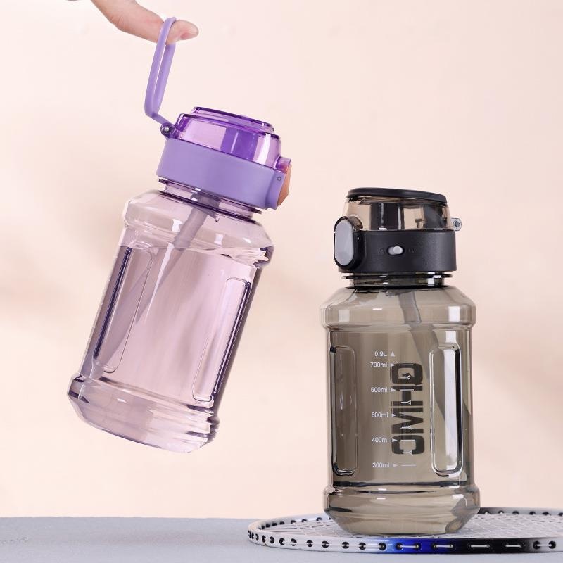 Botella Agua 1.3L Large Capacity Sports Water Bottle Drinking Bottle Water Bottles BPA Free Gym Clear Big Capacity Plastic Customized Color – Sport Water Bottle and Drinking Bottle price