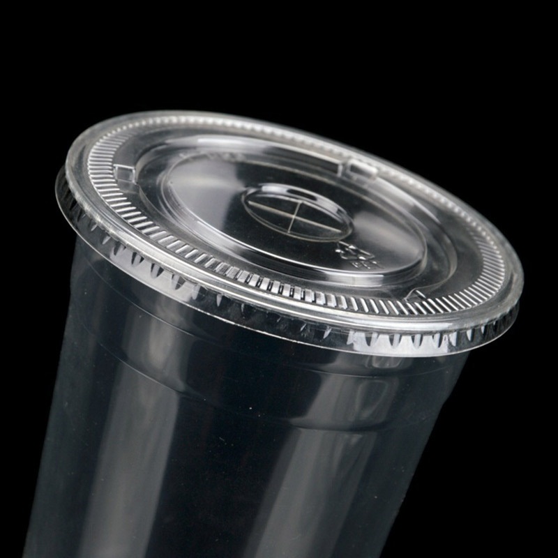 Clear Pet Cold Cup High-Transparency Plastic Cups with Flat Lids Disposable Cups – Plastic Cups and Plastic Cups with Lids price