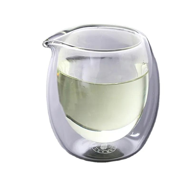 Customizable Heat-Resistant Cute Transparency Glass Double Wall Glass Cup – Coffee Glass Cup and Milk Glass Cup price
