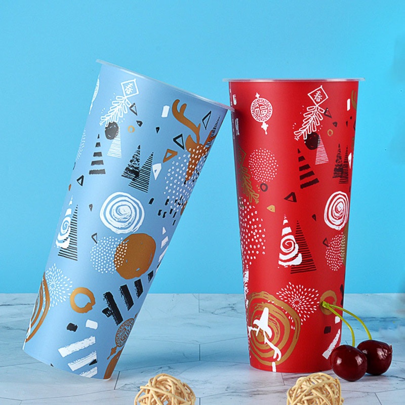 Factory Direct Selling Film Cup PP Injection Cup Disposable Milk Tea Cup – Plastic Cup and Hard Plastic Cup price