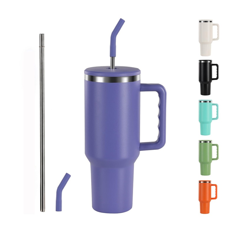 Promotion Spill Proof Leak Proof Reusable Sports Tumblers Vacuum Insulated Thermal 40oz Purples Stainless Steel Travel Tumbler – Stainless Steel Travel Tumbler and 40oz Tumbler price