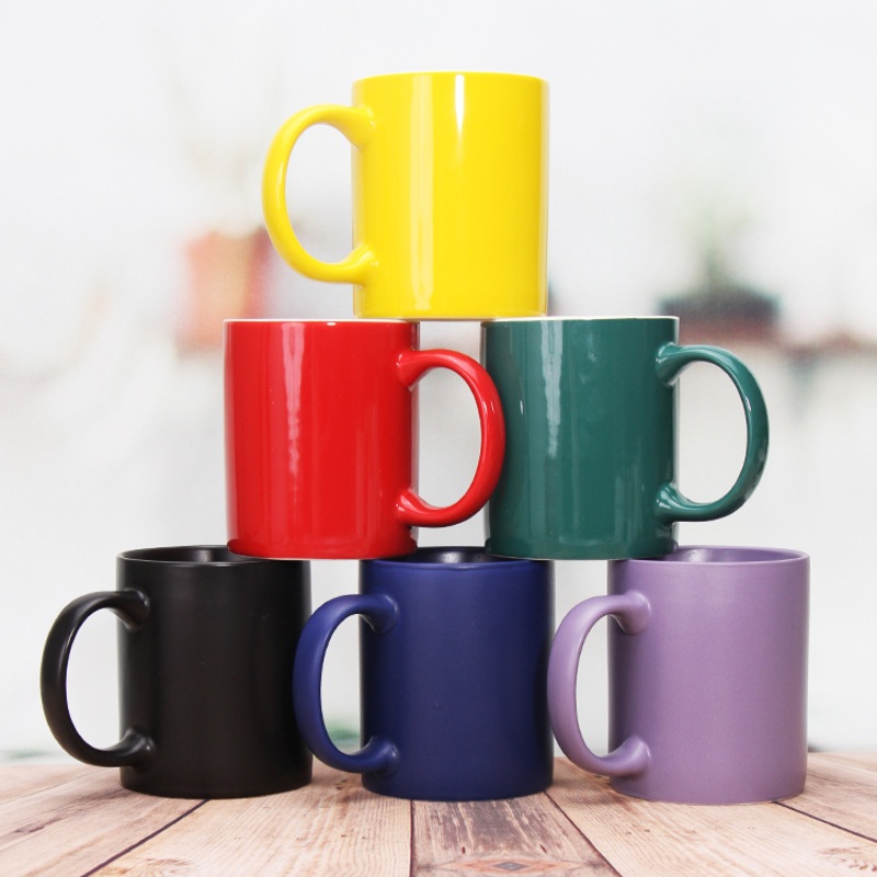 Wholesale Custom Mug 11oz 15oz Cafe Round Colorful Ceramic Mug with Logo – Ceramic Mug and Ceramic Cup price