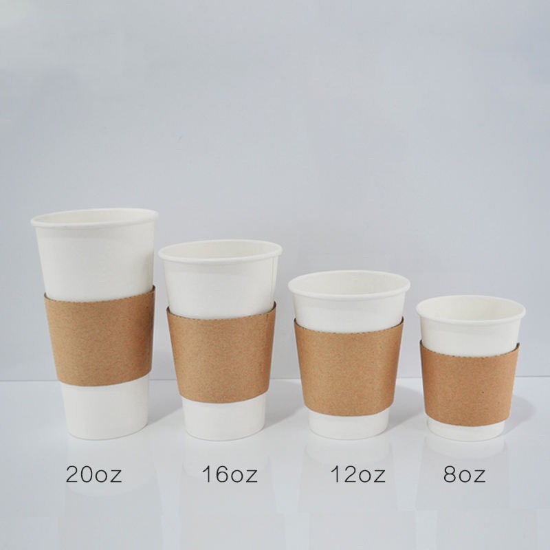 10oz Disposable Take out Recyclable Tea Coffee Paper Cup Holder Paper Cup Drink Carrier – Paper Cup and Double Wall Paper Cup price