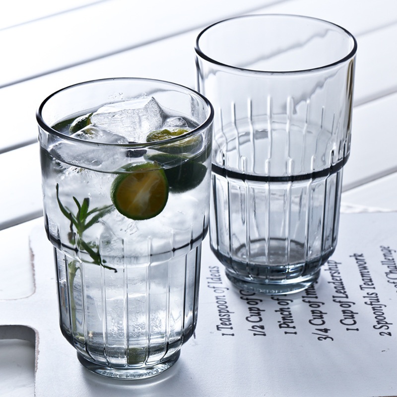260ml Clear Glass Drinking Cup Transparnet Water Glass Mug – Drink Glasses Cup and Glasswares price