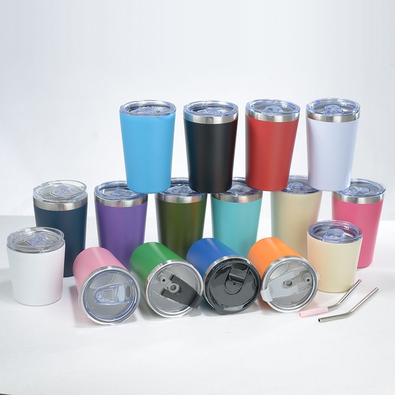 8oz 12oz Reusable Travel Double Wall Stainless Steel Coffee Cup Mug with Slide Lid – Coffee Mug and Stainless Steel Coffee Mug price