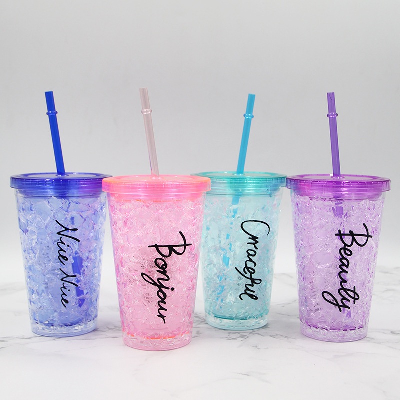Alphabet Creative Personalized Sports Leak Proof Ice Cup – Glass Bottle and Water Glass price
