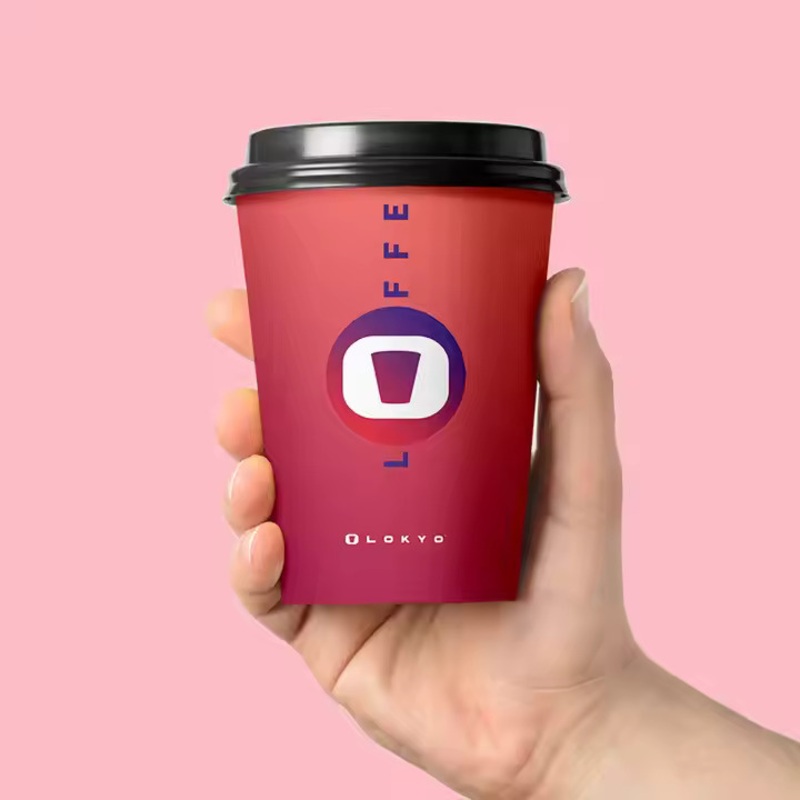Biodegradable Paper Coffee Cups with Secure Lids for Takeout – Single Wall Paper Cups and Hot Coffee Cups price