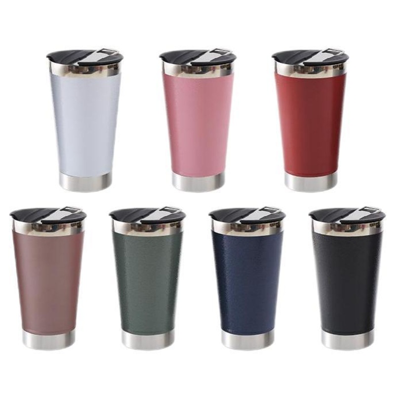 Car Accessories 2024 Heating Cup Thermal Cups Drinkware Tumbler Stainless Steel Coffee Travel Mug – 20oz Car Cup and Stainless Steel Straight Cup price