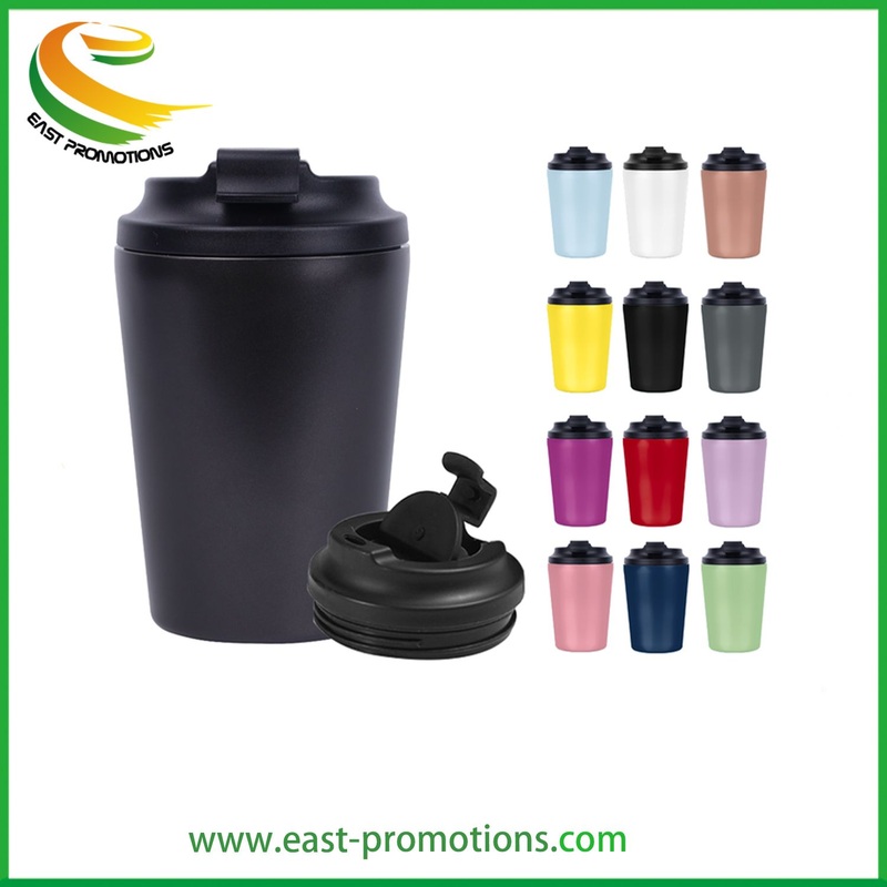 Custom Logo Double Wall Mugs Stainless Steel Vacuum Thermal Mug with Leak-Proof Lid – Stainless Steel Vacuum Cup and Double Wall Travel Mugs price