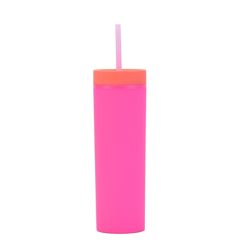 Double Layered Straight Straw Cup Mixed with Macaron Color – Vacuum Flask and Vacuum Cup price