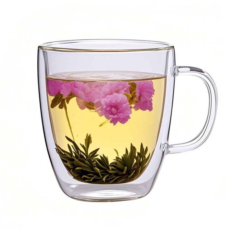 Hand Made Transparent Double Wall Glass Cup for Coffee and Tea – Glass Cup and Glass Tea Coffee Cup price