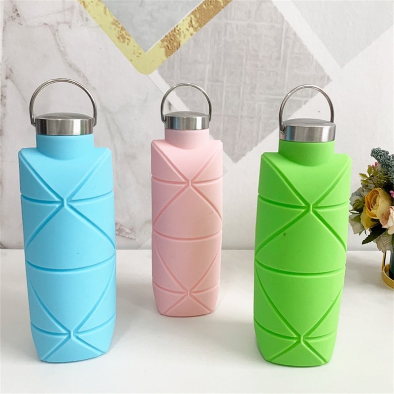 Large Capacity Travel Folding Leakproof Silicone Collapsible Outdoor Sports Water Bottle – Collapsible Water Bottle and Sports Water Bottle price