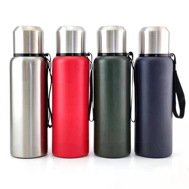 Leakproof Double Lids Stainless Steel Fitness Bullet Water Bottle – Water Bottle and Bullet Flask price