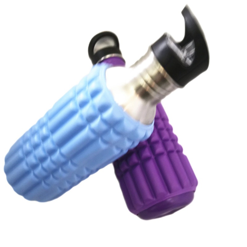 Wholesale 750ml 1200ml Foam Roller Stainless Steel Water Bottles – Sport Water Bottle and Foam Roller Water Bottle price
