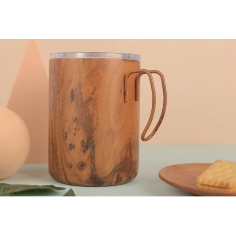 12oz Wine Tumbler Coffee Tumbler Wood Grain Double Walled Stainless Steel Tumbler – Water Bottle and Stainless Steel Tumbler price