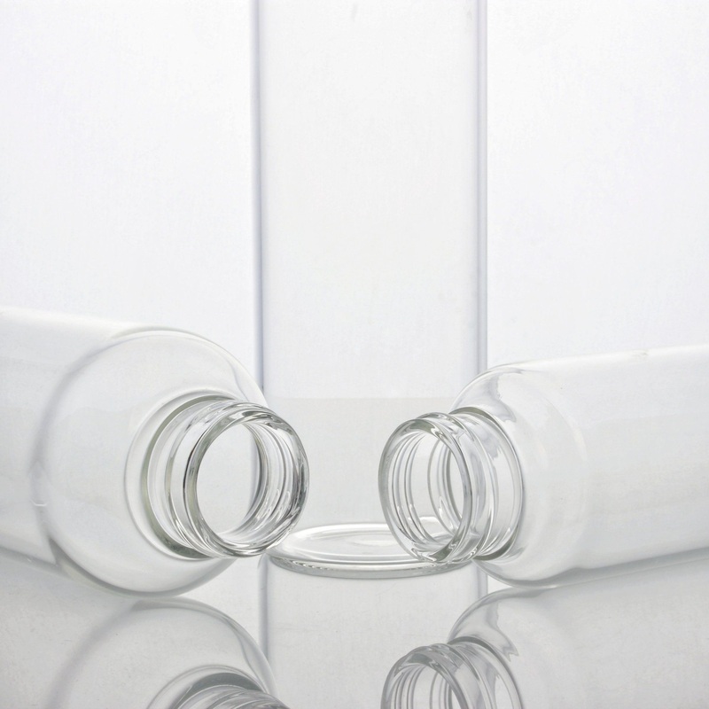 500ml 800ml 1000ml Borosilicate Glass Juice Beverag Water Bottle with Stainless Steel Silicone Flip-Top Lid – Glass Bottles and Glass Bottle price