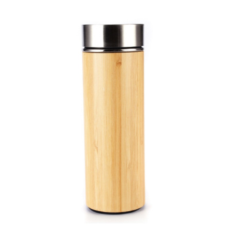 Bamboo Shell Stainless Steel Thermo Insulated Cups Tea Cups with Filter – Water Bottle and Thermal Mug price