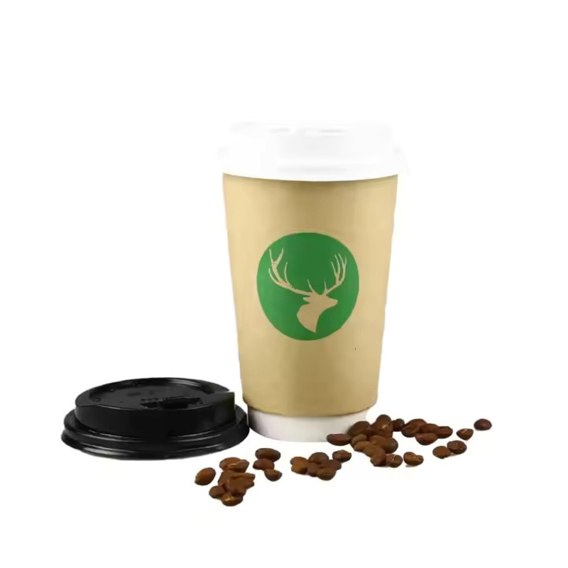 Compostable Hot Beverage Cups Made From Kraft Paper – Coffee Paper Cup and High Compressive Strength Cup price