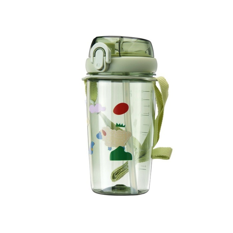 Custom BPA Free Tritan Children Plastic Drinking Water Bottle with Straw – Plastic Bottle and Kids Water Bottle price